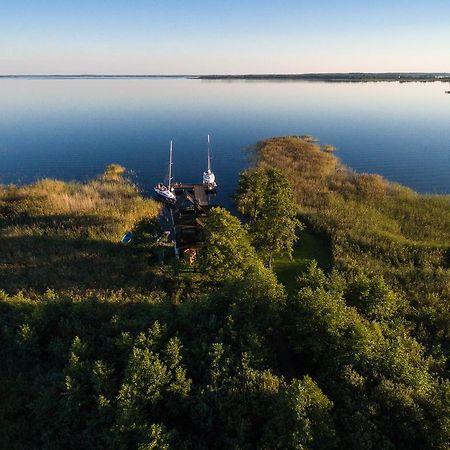 Folwark Luknajno Nad Jeziorem Sniardwy Gospoda Dziedzictwo Kulinarne Warmia-Mazury Mikołajki Dış mekan fotoğraf