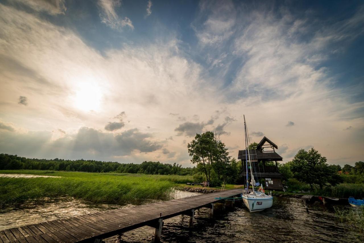 Folwark Luknajno Nad Jeziorem Sniardwy Gospoda Dziedzictwo Kulinarne Warmia-Mazury Mikołajki Dış mekan fotoğraf