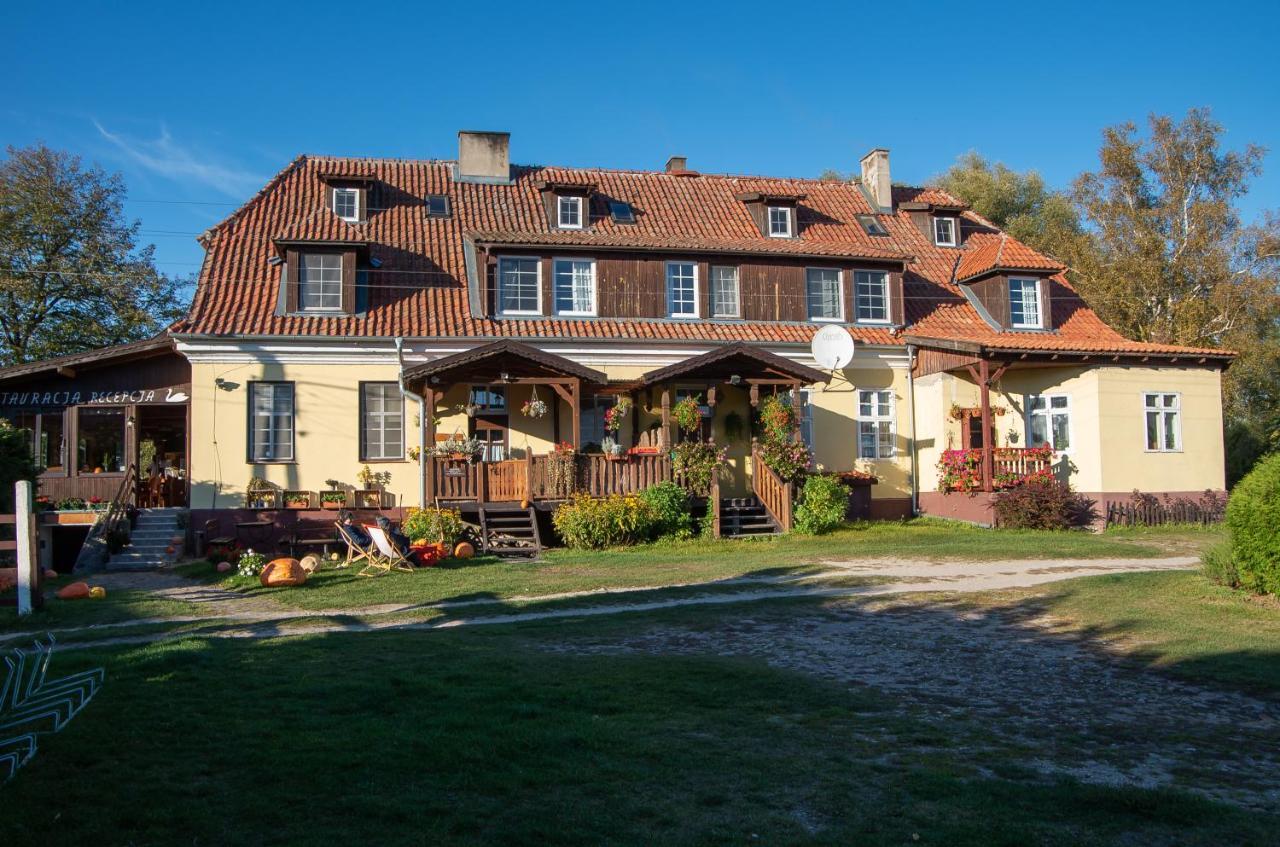Folwark Luknajno Nad Jeziorem Sniardwy Gospoda Dziedzictwo Kulinarne Warmia-Mazury Mikołajki Dış mekan fotoğraf