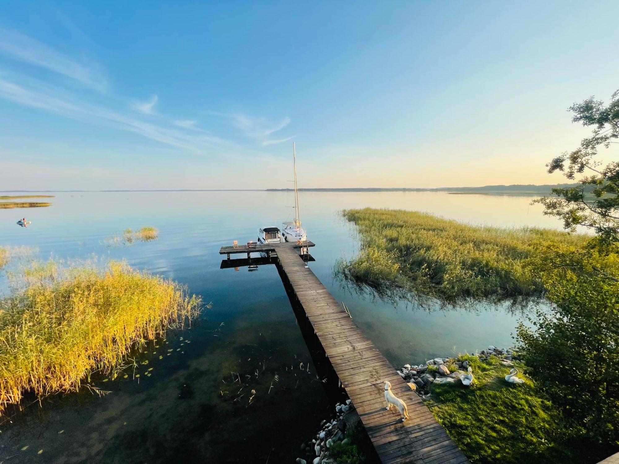 Folwark Luknajno Nad Jeziorem Sniardwy Gospoda Dziedzictwo Kulinarne Warmia-Mazury Mikołajki Dış mekan fotoğraf