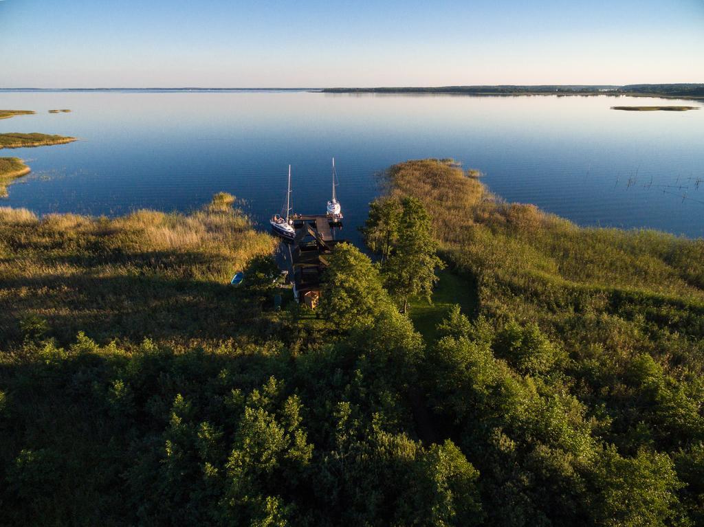 Folwark Luknajno Nad Jeziorem Sniardwy Gospoda Dziedzictwo Kulinarne Warmia-Mazury Mikołajki Dış mekan fotoğraf