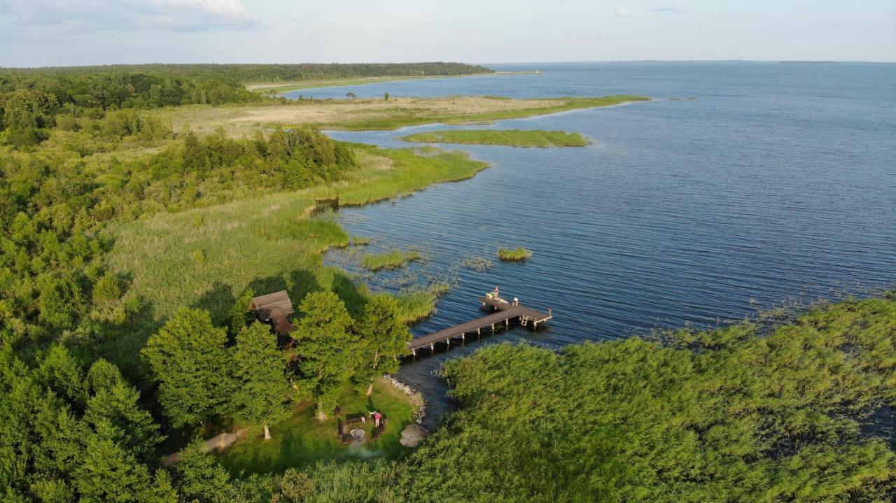 Folwark Luknajno Nad Jeziorem Sniardwy Gospoda Dziedzictwo Kulinarne Warmia-Mazury Mikołajki Dış mekan fotoğraf