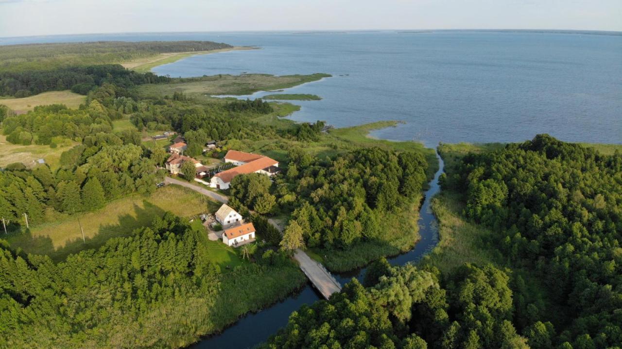 Folwark Luknajno Nad Jeziorem Sniardwy Gospoda Dziedzictwo Kulinarne Warmia-Mazury Mikołajki Dış mekan fotoğraf