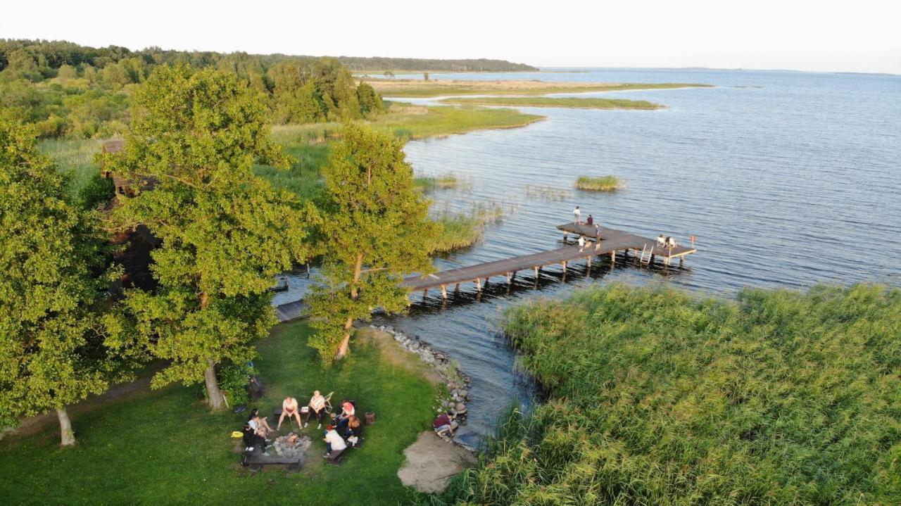Folwark Luknajno Nad Jeziorem Sniardwy Gospoda Dziedzictwo Kulinarne Warmia-Mazury Mikołajki Dış mekan fotoğraf